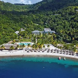 ***** Semesteranläggning (resort) Sugar Beach, A Viceroy Saint Lucia